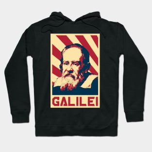 Galileo Galilei Retro Propaganda Hoodie